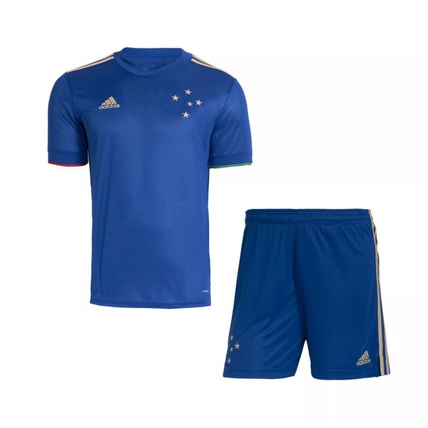 Camiseta Cruzeiro 1ª Kit Niño 2021 2022 Azul